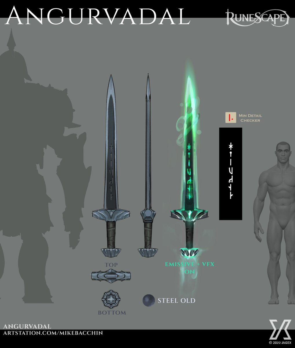 First batch of concept art for Necromancy. I start with the villain of the situation, Rasial (the first necromancer) and his "bodyguard", Hermod, and their weapon of choice <a href="/RuneScape/">RuneScape</a> #runescape