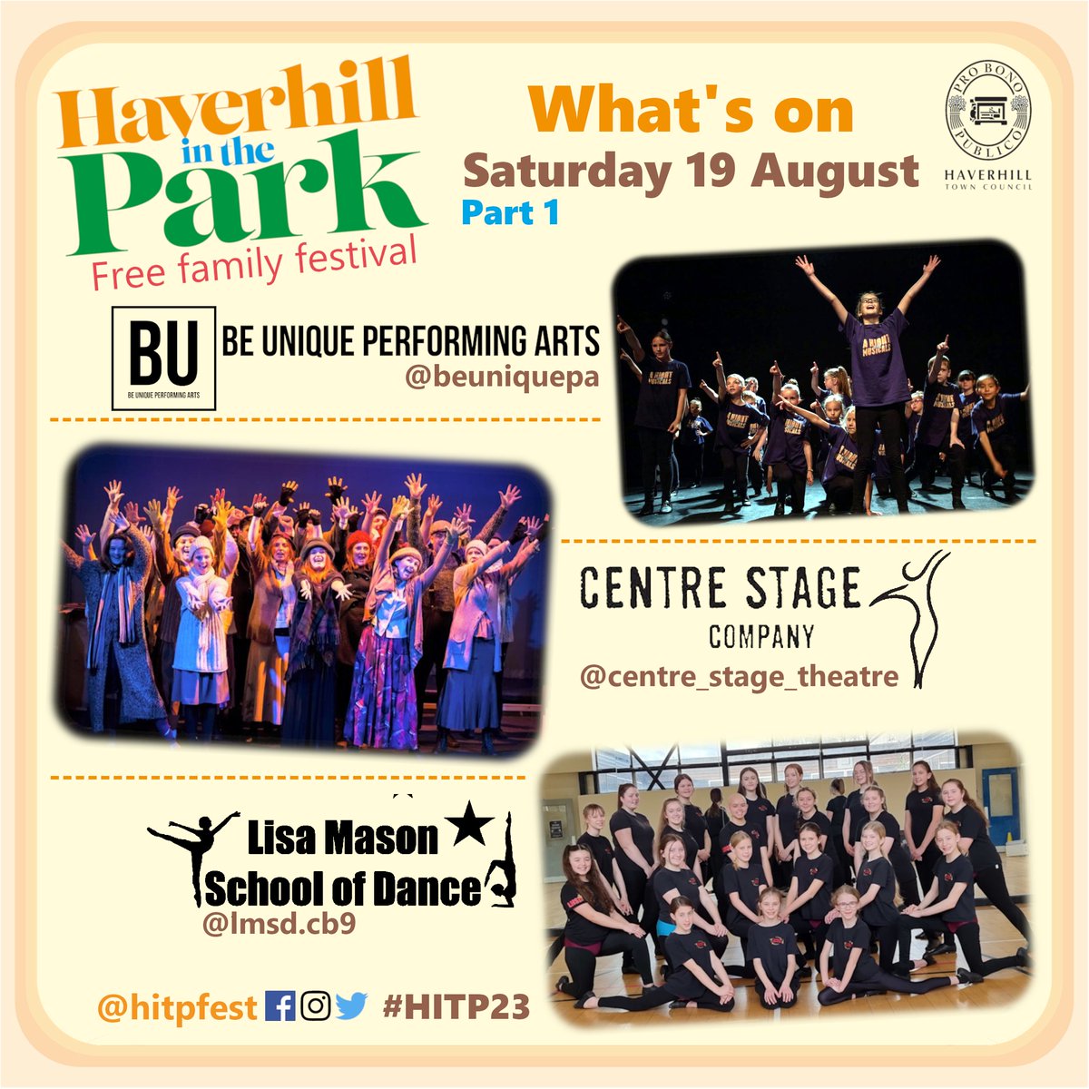 hitpfest's tweet photo. Ready for Day 2? Lets do this 💪... Gates at 12noon, swipe for performance times. 🎸🤘
#HITP23 #HaverhillInThePark #FamilyFestival #SuffolkFestival #CommunityArts #LiveMusic #LocalMusic #Food #Beer #cider https://t.co/uFCoLPUPsy