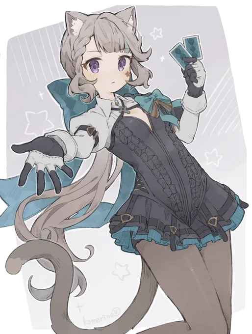 リネットちゃん! フォンテーヌ楽しみ〜 #Lynette #GenshinImpact #原神