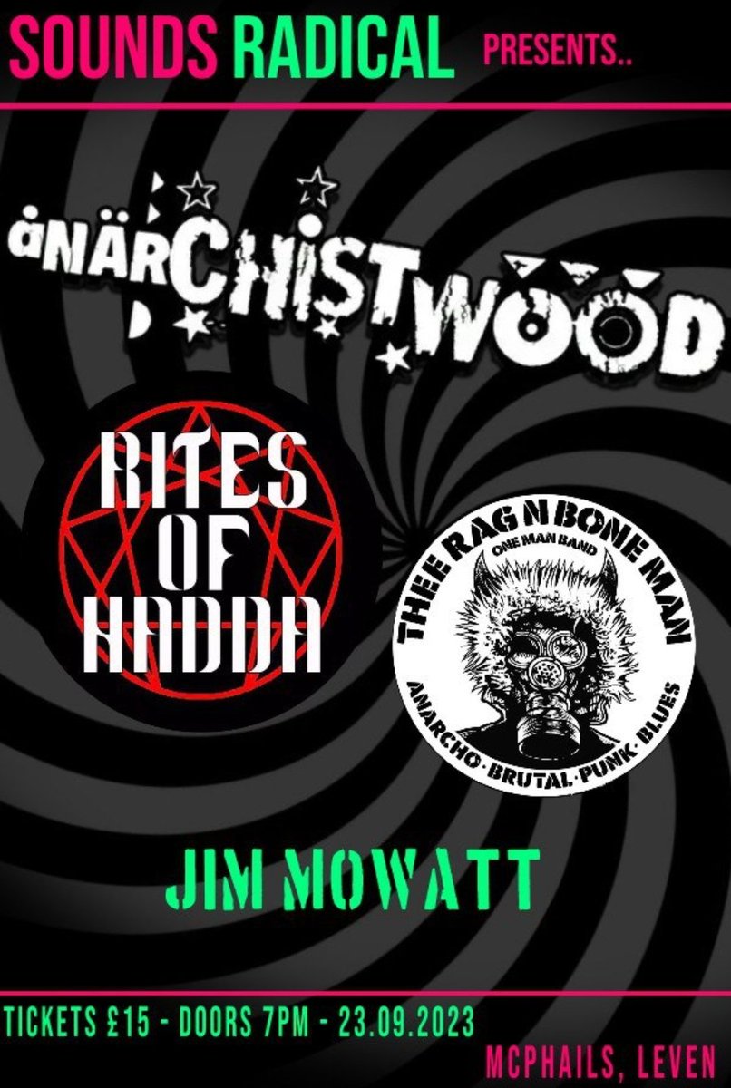 Rites_of_Hadda's tweet photo. Scotland gig update!! #livemusic #punk #punkbands #punktour #performanceart #anarchopunk #queerpunk #gigs #Scotland https://t.co/8xZVVqZTWO