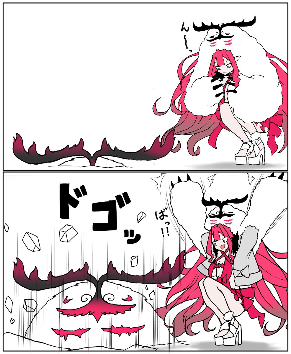 忙しくてあまり描けてないので直近の絵で茶を濁す #FGO