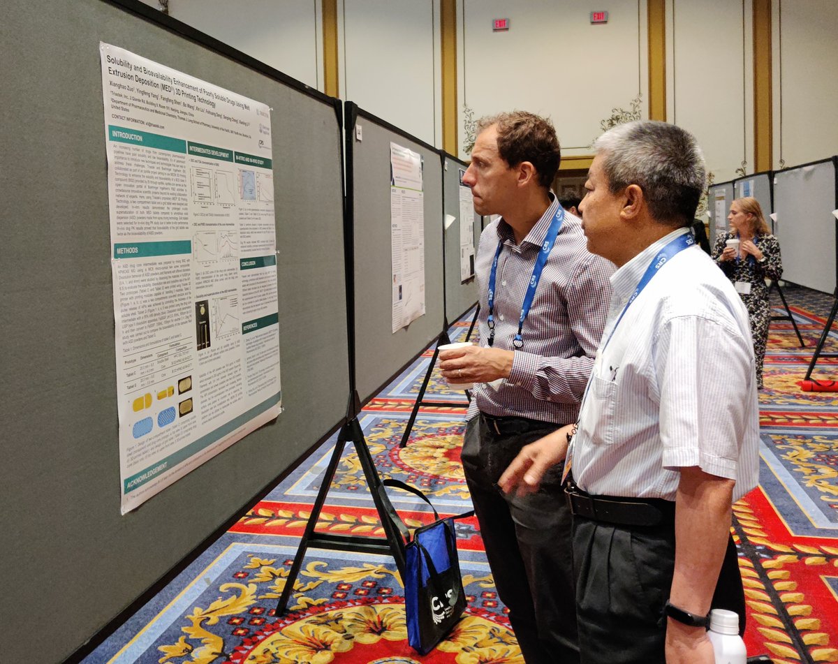 Triastek Inc. (@triastek_inc) on Twitter photo The application of MED process in partner with <a href="/Boehringer/">Boehringer Ingelheim</a> has been presented at the 2023 CRS, providing new ideas for insoluble drugs' development.
#3dprint #HealthTech The application of MED process in partner with <a href="/Boehringer/">Boehringer Ingelheim</a> has been presented at the 2023 CRS, providing new ideas for insoluble drugs' development.
#3dprint #HealthTech
