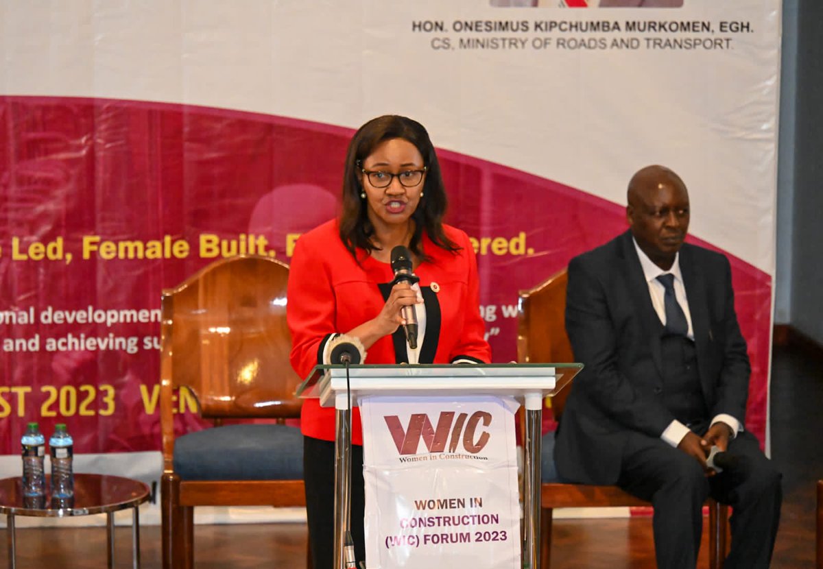 ChiggaiCS's tweet photo. Grit-Inspiration-Tenacity: A definition of the #WomenInConstructionKE. A true celebration of all the women who toil to positively impact Construction and its future #FemaleLed #FemaleBuilt #FemalePowered @kipmurkomen @statehouseKenya @transportke @theiek @engineersboard https://t.co/9k58PUVKtW