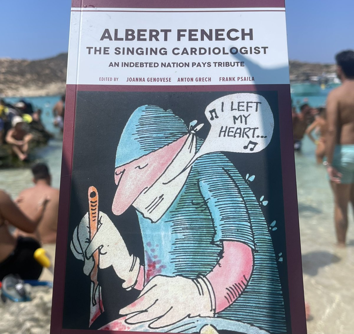 grechant's tweet photo. For those who in this mid summer lull plan to like me realx with a book……this tribute book to Prof Albert Fenech is a heart warming, inspiring good read https://t.co/wcqoJr9QHG