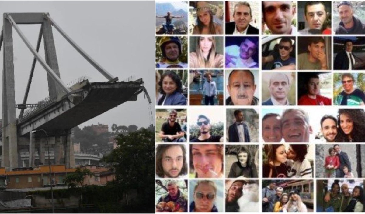 I veri responsabili delle 43 morti causate dal crollo del #PonteMorandi non pagheranno mai.
#14agosto