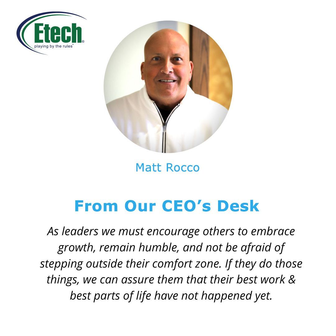 EtechJobs's tweet photo. #MondaySpecial
A special note from our CEO's Desk - Matt Rocco

#WeAreEtech #EtechLeaders #LeadesrhipMatters #PeopleFirstCulture #LeadershipCulture #ServantLeadership https://t.co/E0NJbipna6