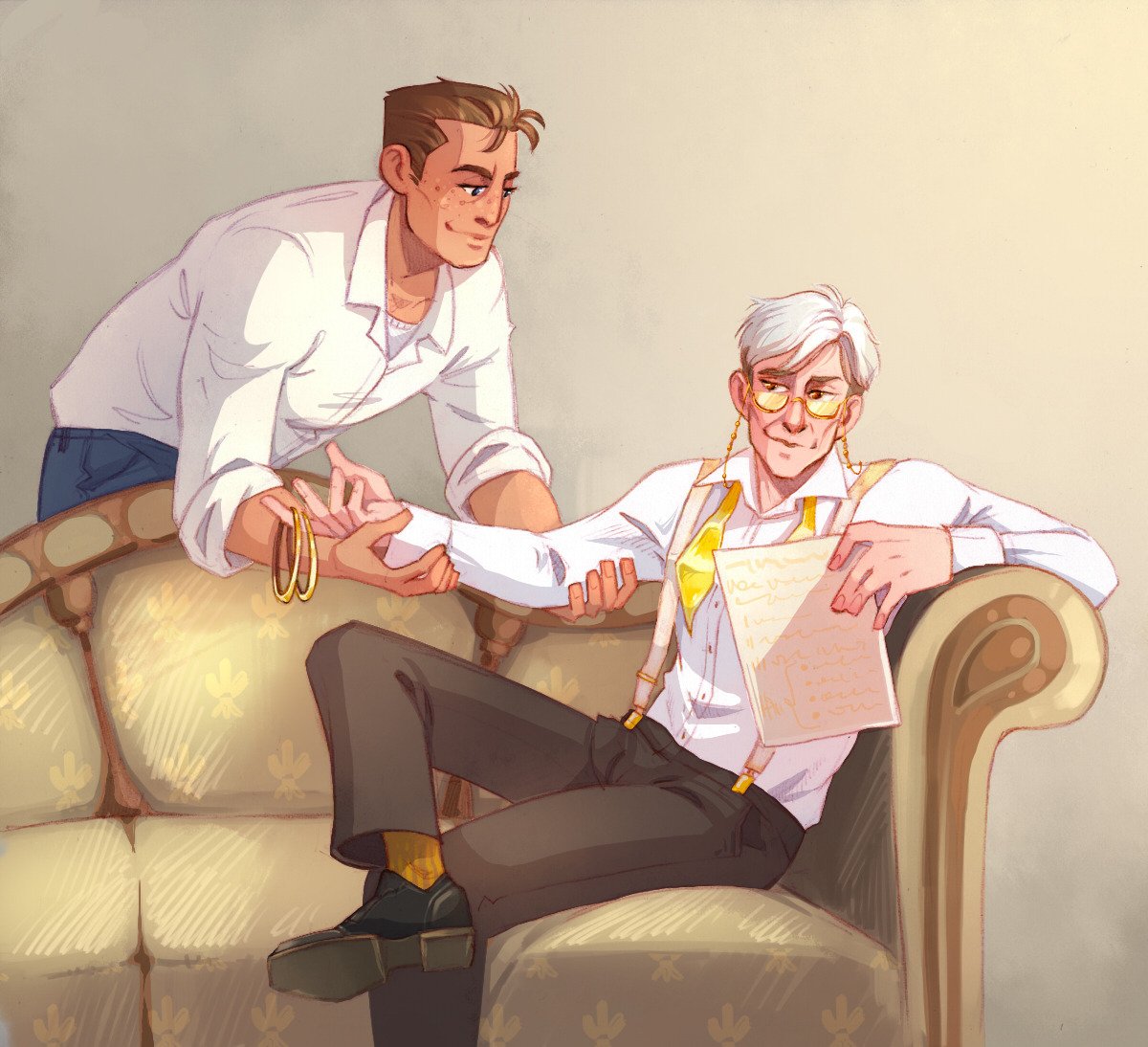 Dress me, will you?

With all the possibilities of virtual reality and the power of Narrator in general, these two are playing dress-up. I have no explanation))

#TheStanleyParable #tsp