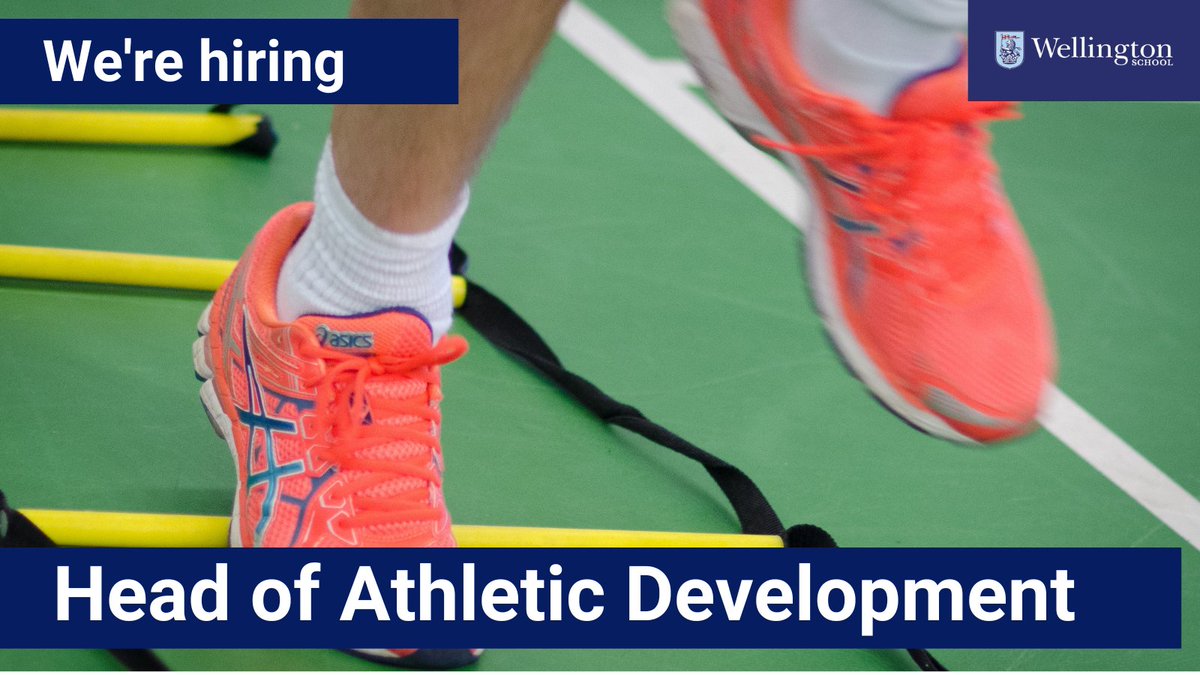 HEAD OF ATHLETIC DEVELOPMENT Required from Nov '23 or Jan '24. This role will lead the Strength and Conditioning programme across the whole school, alongside contributing to the wider sport provision. For further information ➡️tinyurl.com/4f7k8rj9 #loveoflearning #excellence