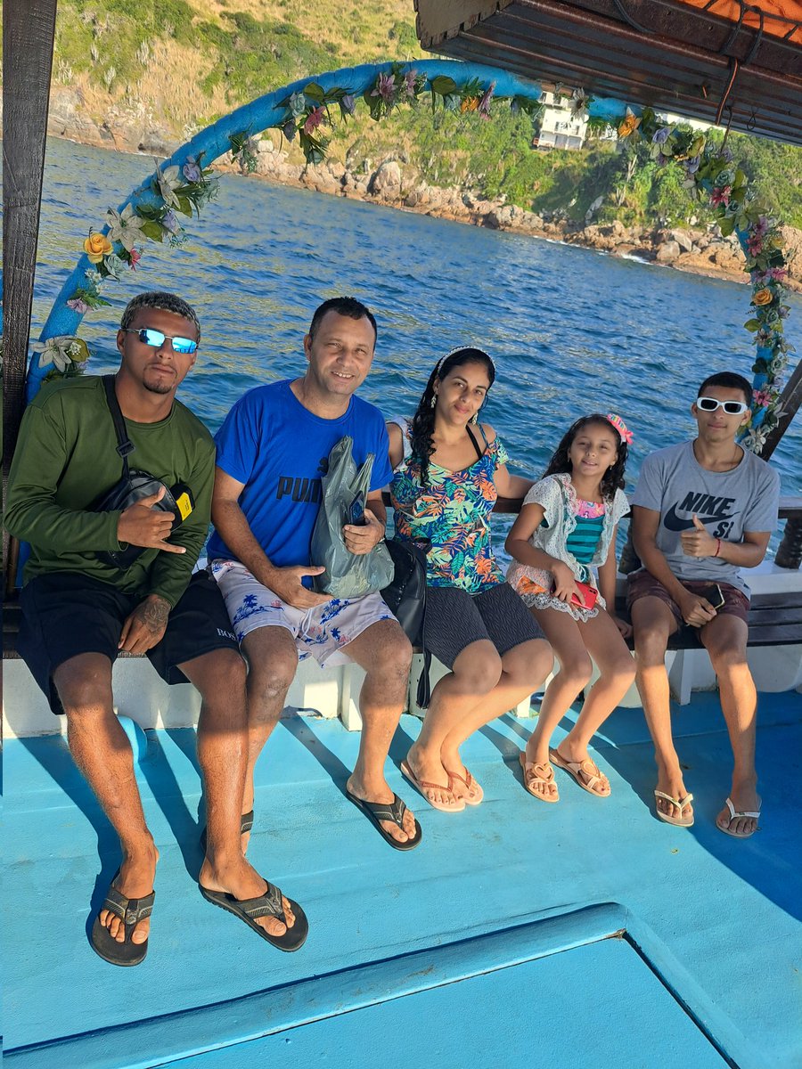 Minha família veio fazer um passeio no meu trabalho. 🙌🥰