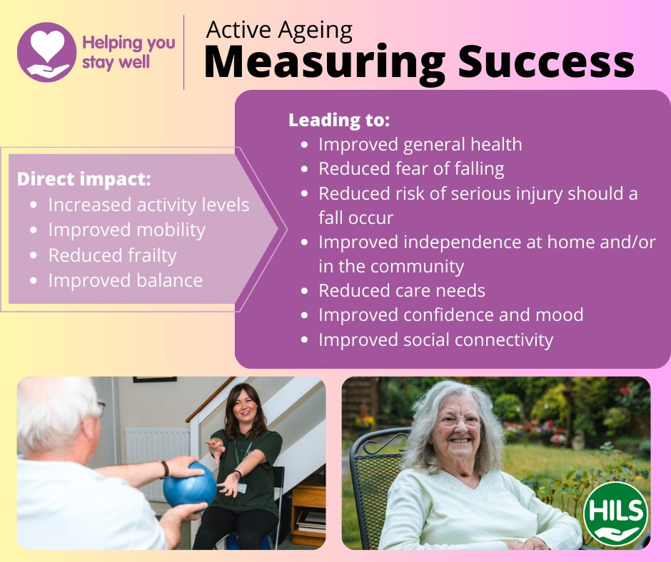HILS_UK's tweet photo. Is your loved one aged 65+ and looking for tailored, one to one exercise sessions without having to leave their home?
๐ Home-based, we come to you
๐
Up to 8 weeks of support
๐คฉ Completely free
Read more on our website: https://t.co/l6TIOmvfRR #ActiveAgeing #exercisesupport https://t.co/oftp8enxVc