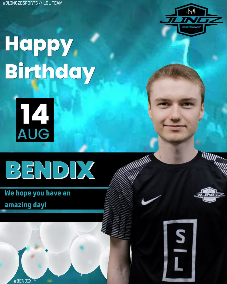JLINGZesports's tweet image. 🎉 Happy Birthday, Bendix! 🎂 

Join us in celebrating our talented League of Legends player and one of our newly crowned NLC division 3 champions🏆 

Swipe to learn more about Bendix&apos;s journey and remarkable skills on the Rift. 🎮🔥 

#jlingzesports #bendix #HappyBirthdayBendix