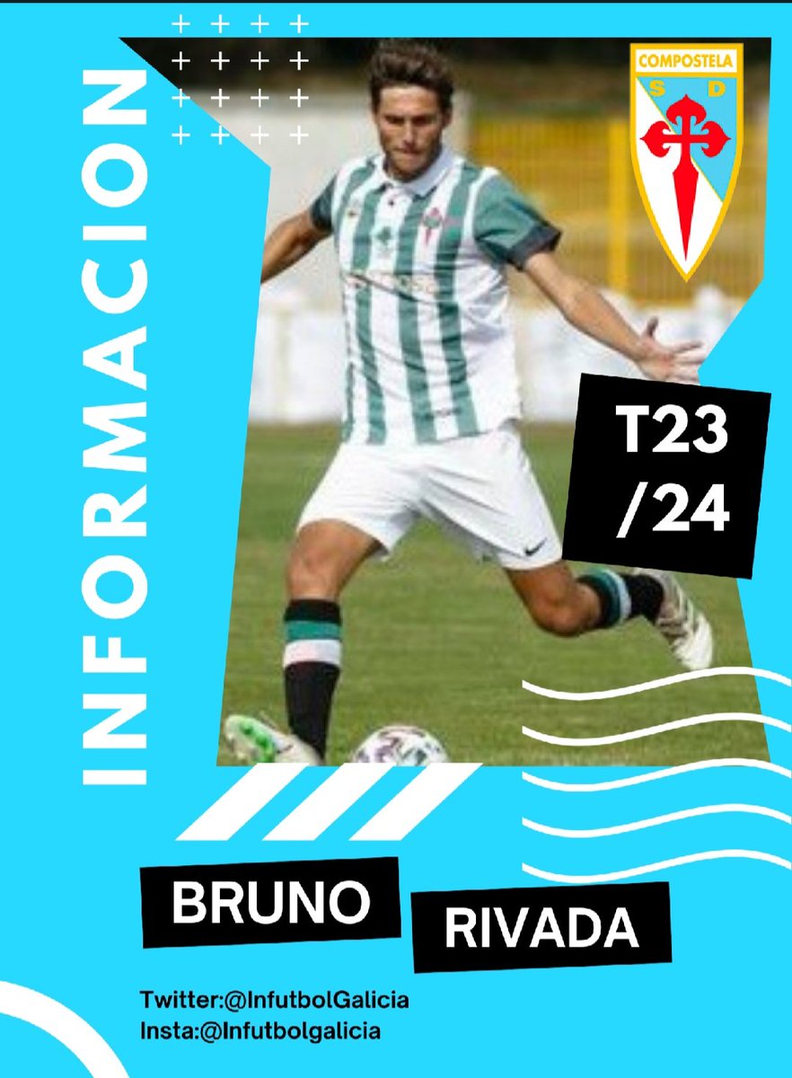 infutbolgalicia's tweet image. 🔔𝙄𝙉𝙁𝙊 | #FutbolGallego

👨‍💻Nos cuentan que tras la lesión de Pablo Crespo el @SD_Compostela habría preguntado por la situación del ex R.Ferrol,Pontevedra etc "𝗕𝗿𝘂𝗻𝗼 𝗥𝗶𝘃𝗮𝗱𝗮" jugador libre ahora mismo y que estuvo los 2 últimos años en el futbol madrileño.
