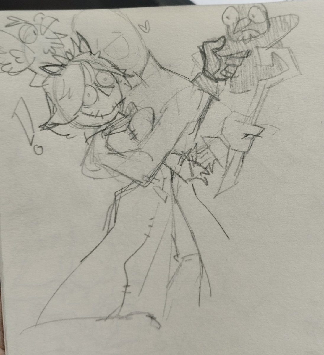 OzsScr's tweet photo. More Stan Wall 🥺🥺🥺🥺
I want to hug him so bad!!
Btw that lil fella is Scrap, my second scarecrow Oc in my life, with his guard crow 😁
#fanart #art #madtale #scarecrow https://t.co/OAs6IxR47r