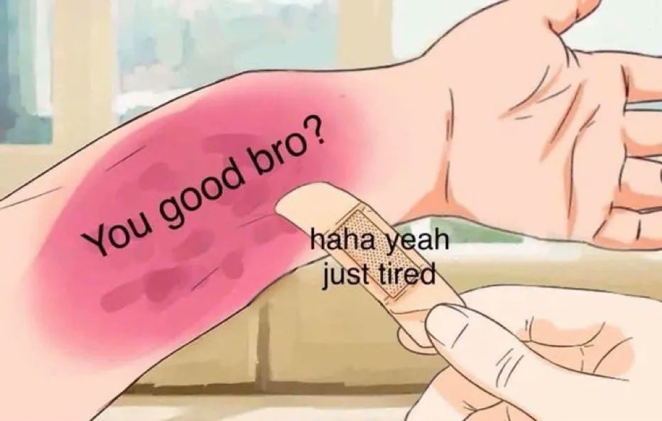 thedailymsgs's tweet photo. you good bro? https://t.co/D7NOncqikv