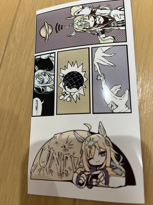 「@HCOOH_shark 」描いたやつもらった めっちゃ良きや、、