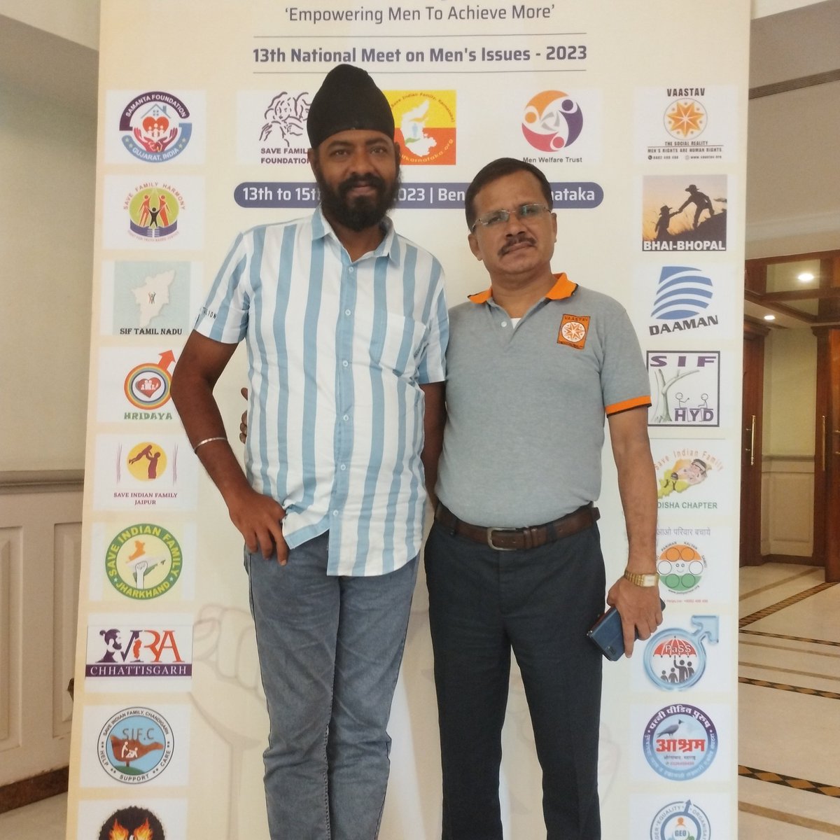#13thSIFNationalMeet 
#SIFNationalMeet
#MensRights
#MensHealth
#SIFMovement
#NammaBengaluru 
#sifhyd
Finally meeting <a href="/cskkanu/">Chetan</a> sir