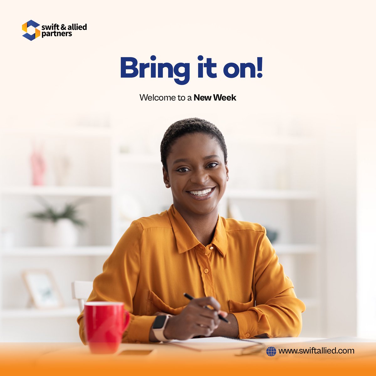 SwiftAllied's tweet photo. Happy new week🤩

Let us use this new opportunity to hit new goals !

#swift #swiftallied #swiftalliedpartners https://t.co/yUAN7awoNv