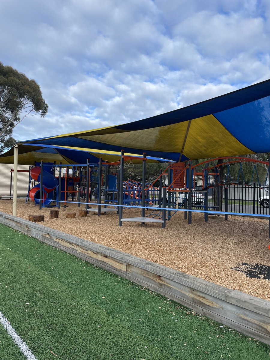 nlpstweets's tweet photo. Today we had our official ribbon cutting to open our new senior playground. Let the fun begin! #NLPS https://t.co/qzZrG2Rvtg