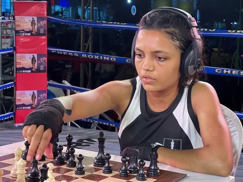 ChessBase India - A complete match of Chess Boxing in the