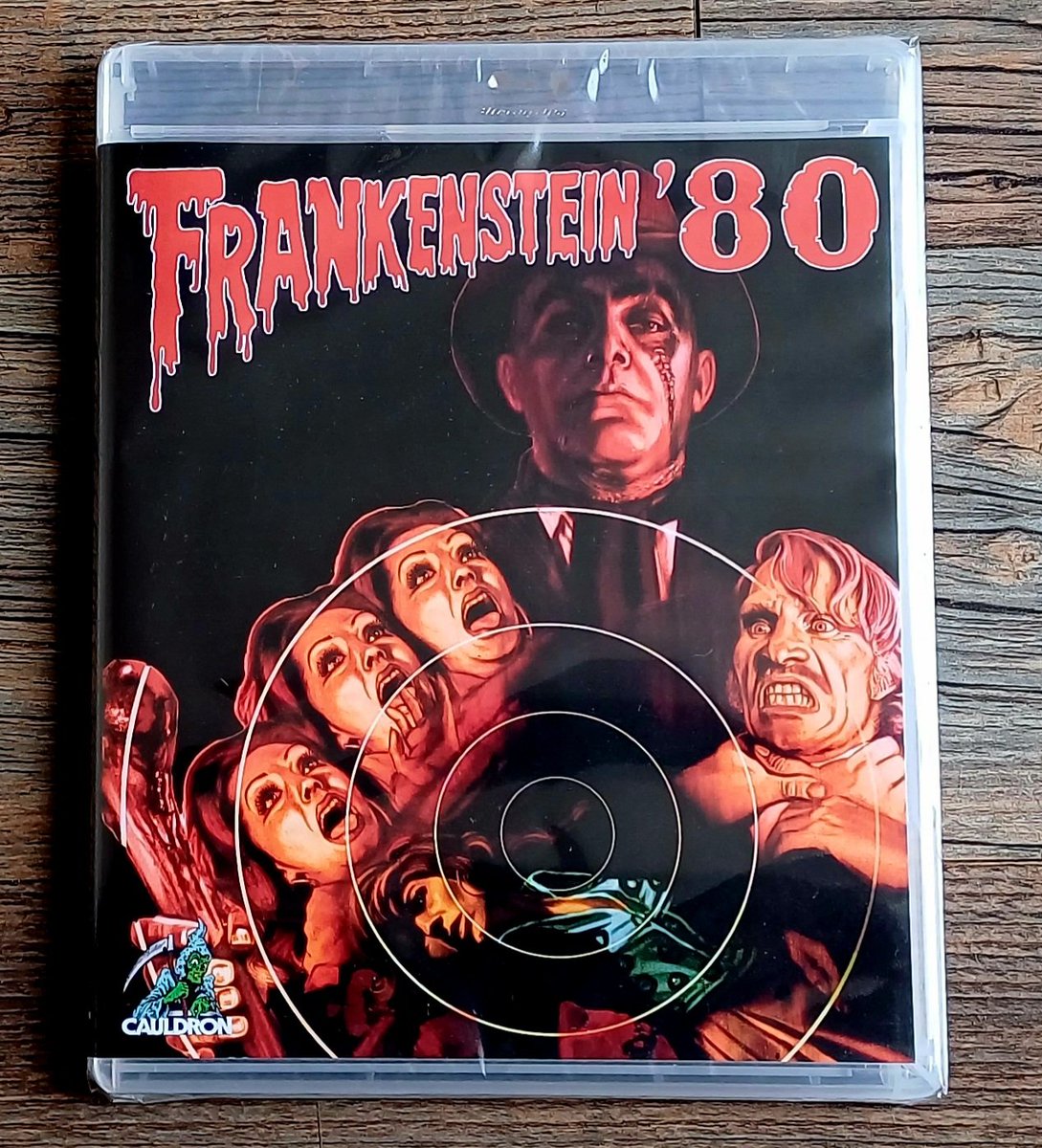 Recent #PhysicalMedia pick-up... on blu-ray #Frankenstein80 (1972 - Dir. #MarioMancini) #JohnRichardson #GordonMitchell #RenatoRomano #XiroPapas