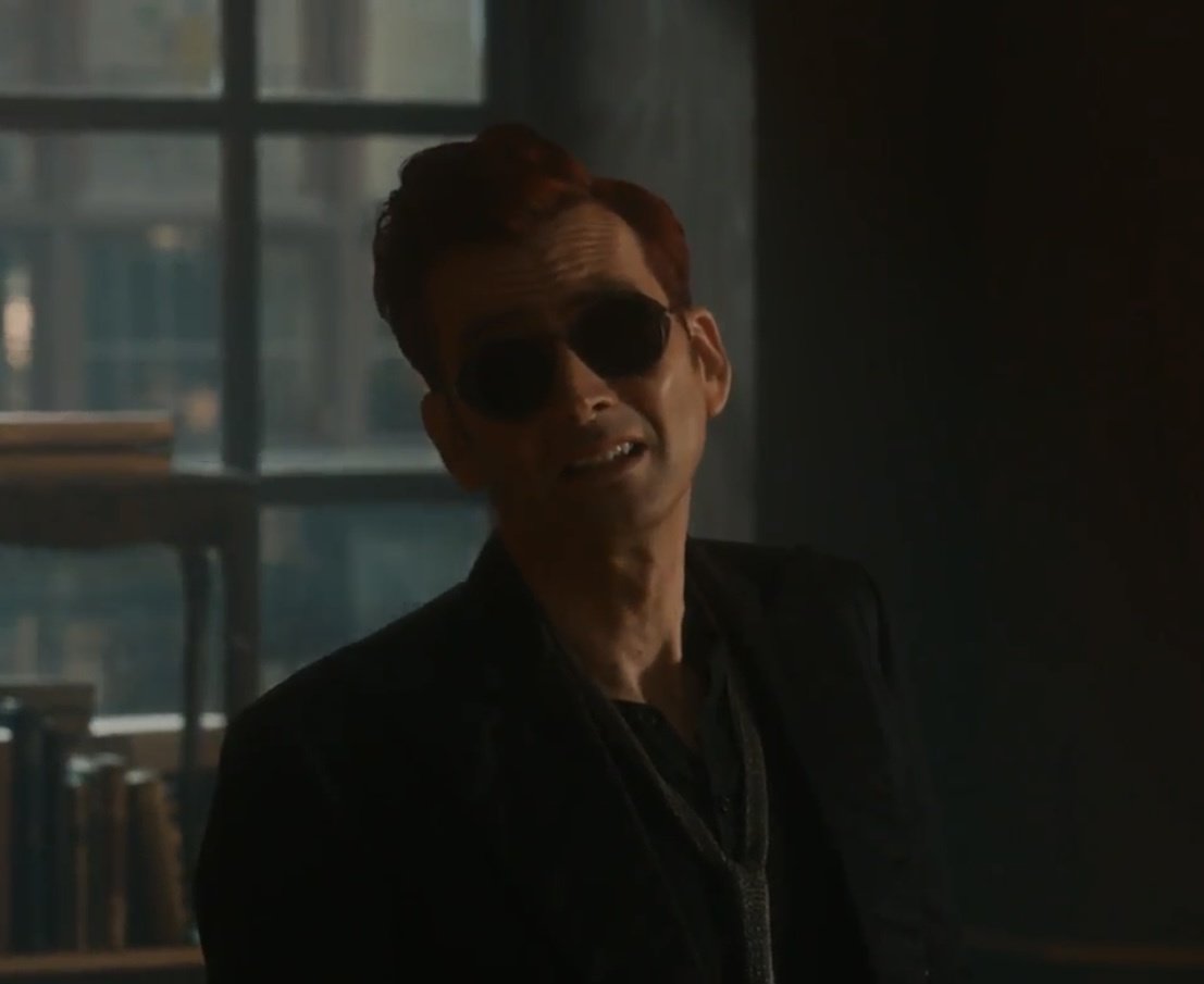 darkwillowz's tweet photo. Good Omens has banger lines but nothing in history of literature will ever compare to “..hear that? "I don't hear anything" "that's the point...no nightingales. You idiot....We could have been..us” shakespeare was rolling in his grave wishing he came up with it first #GoodOmens2 https://t.co/wXrONBm3Vo