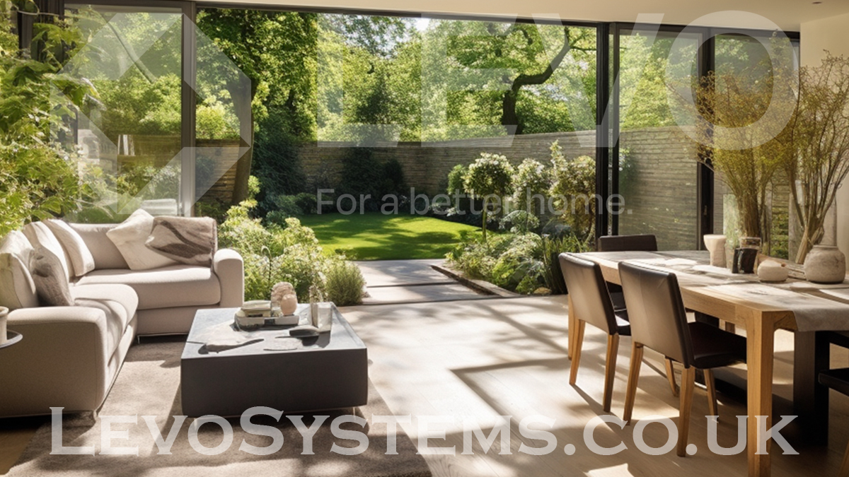 Experience the magic of nature from the comfort of your home. 🏡 #LevoSystems #ModernLiving #OutdoorIndoorExperience #NatureGlazing #OutdoorLovers #ForABetterHome