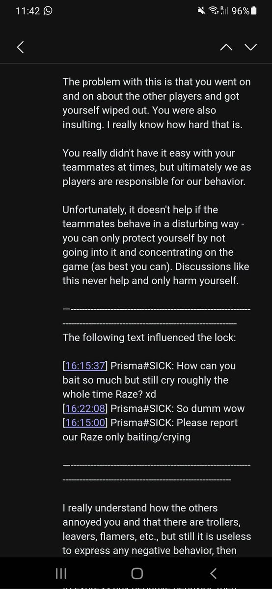PrismaWissem's tweet photo. @iGxnner This game is shit tbf Raze said N-Bomb and raged our team the whole game https://t.co/07RQdoYIym