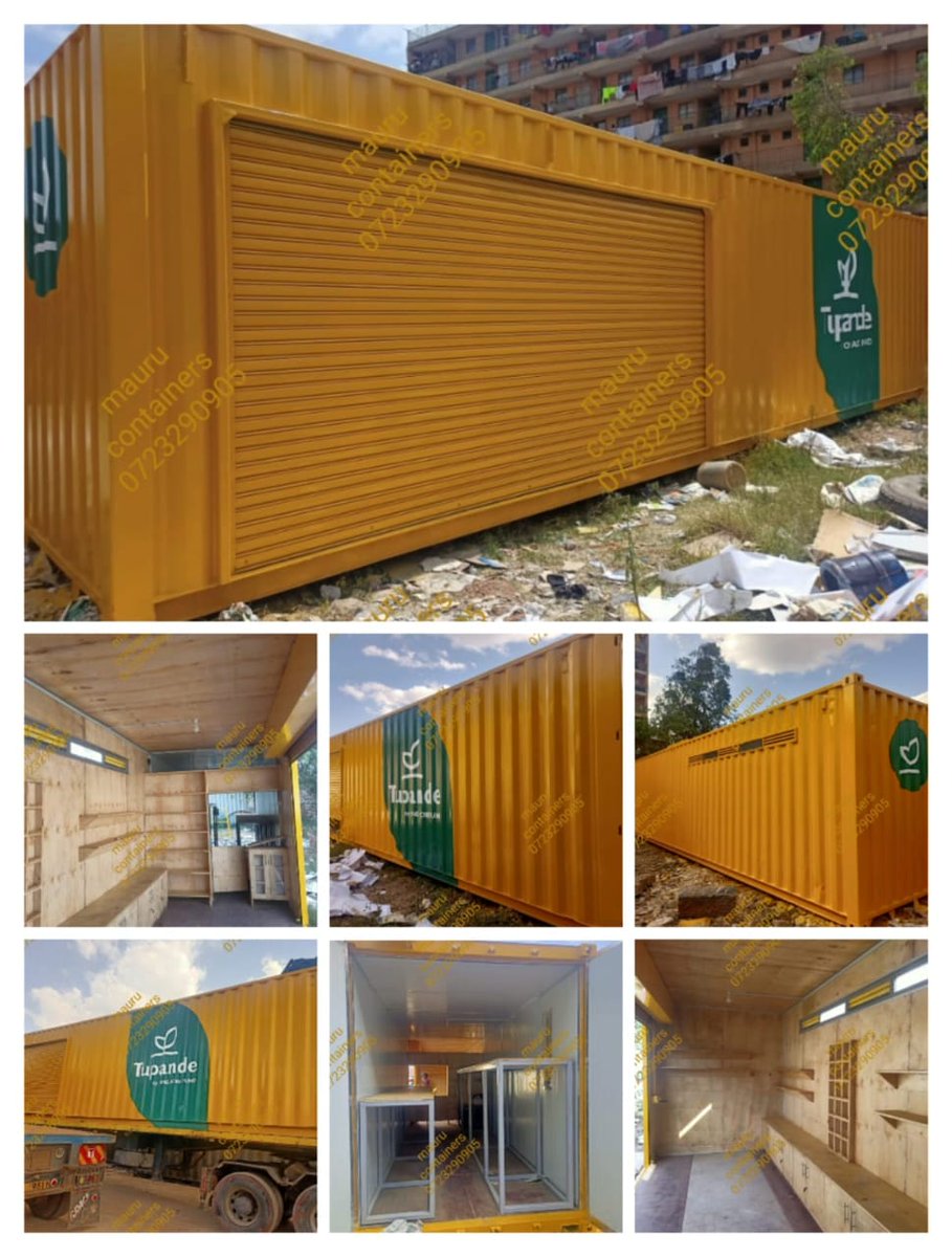 maurultd's tweet photo. 🇰🇪🇰🇪🇰🇪happy new week🇰🇪🇰🇪🇰🇪Container Modern stalls, Refriderated(Reefers)containers, Container office, Container Storage units, Roadshow Containers Your One Stop Plug
@maurultd
connect +254 723 290 905

#TotalHopeInJesus https://t.co/Bdpec3Jmm8