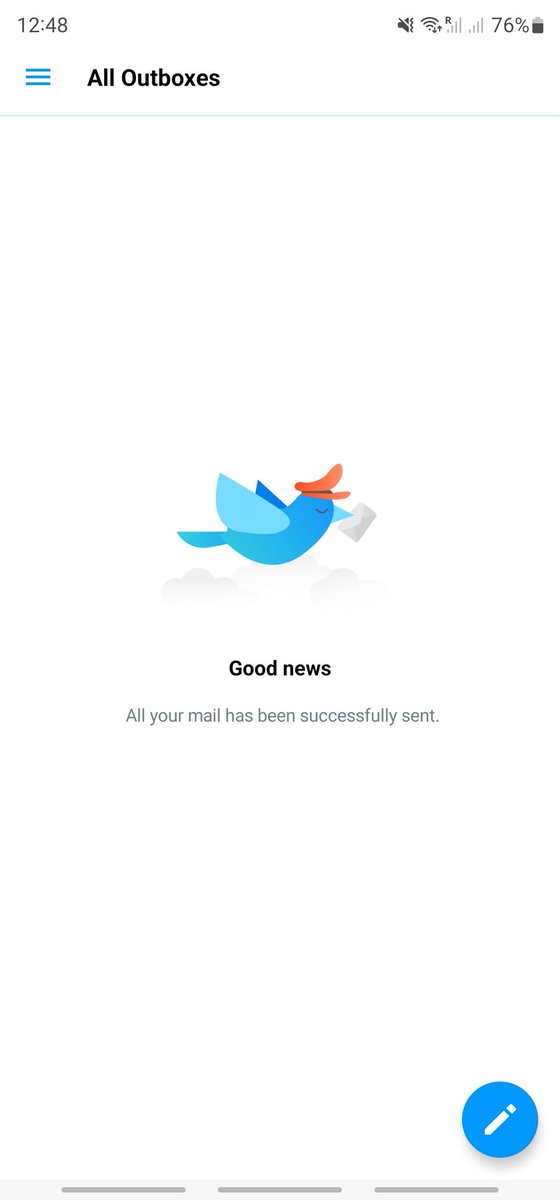 He is alive. Inside the <a href="/Postbox/">Postbox</a> android app 💙