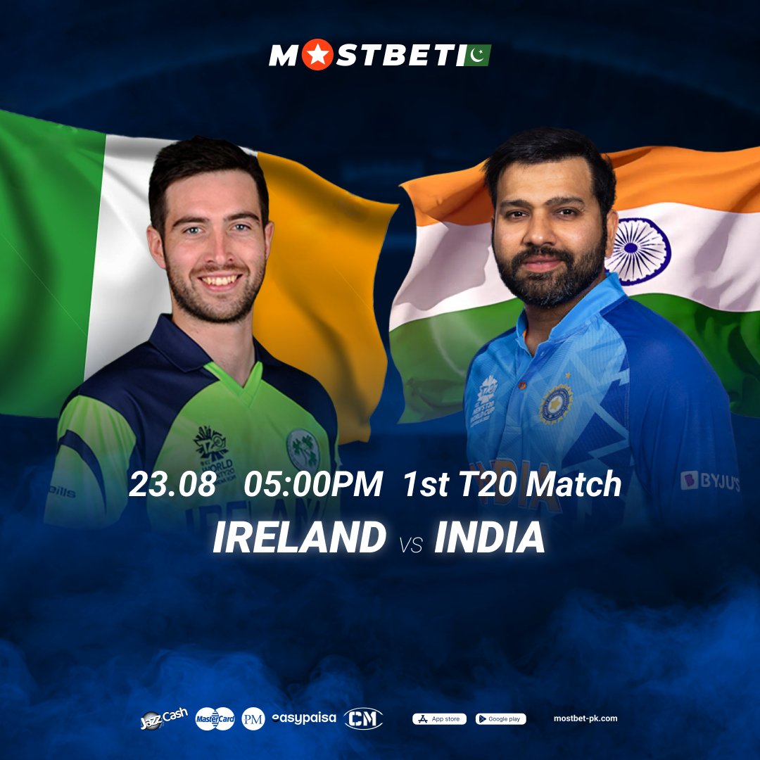 #Ireland VS #India Who will win?  Register now with promo code: PKBET &amp; Get free 50000 PKR on the 1st deposit.   #Dubai #Messi #instagramdown #Pakistan #PakistanZindabad #injustice #JahaanKiJunooniyatt #indian #IndianCricketTeam #INDvsAUS #INDvAUS #AsiaCup2023 #HeavyRainfall