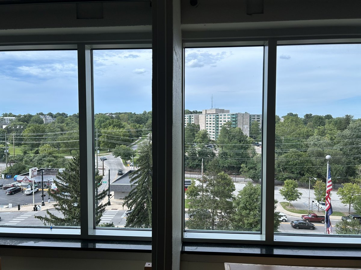 We moved my daughter into IU yesterday. It was nice seeing former students also getting settled!