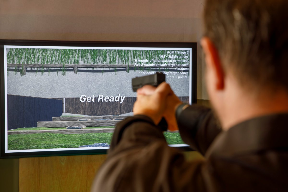 TargetRangeSim's tweet image. Our target simulator is based on the ACMT - Annual Combat Marksmanship Test, so you can find out more about the training and skills required of members of our regiments. @YorkArmyMuseum #museummarksmanship #virtualchallenge