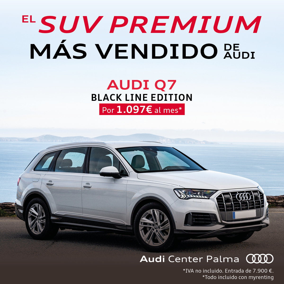 AudiCenterPalma's tweet photo. Aprovecha las ventajas de conducir un coche de empresa y poder disfrutarlo también en tu día a día con el #AudiQ7 en #AudiCenterPalma.
Entra en ➡️ https://t.co/qMxQGWsTBI y hazte con el tuyo. https://t.co/7XsWjturXg