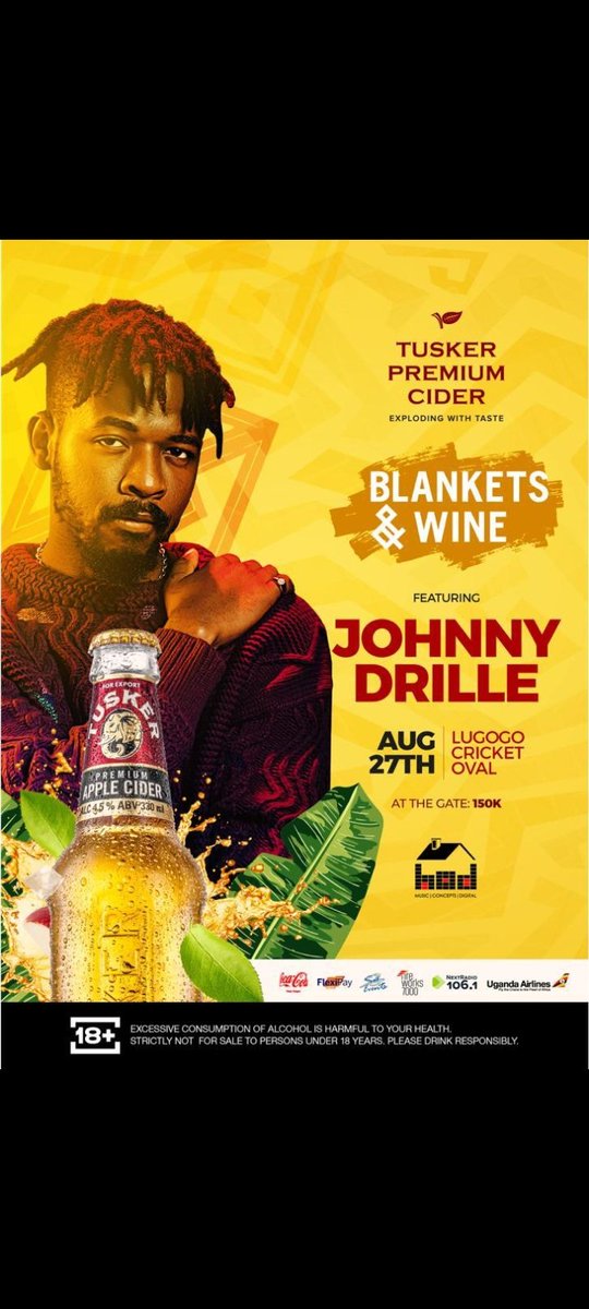 Kamba Joshua (@kambagram) on Twitter photo This is a chat i had with <a href="/Mugibson/">Just Mugisha 🐘</a> on the 17th July wishing <a href="/Johnnydrille/">Johnny Drille</a> headlines this year's <a href="/BlanketsNWineUG/">Blankets And Wine Kla</a> & guess what he's coming 👌 on the 27th Aug. This is a chat i had with <a href="/Mugibson/">Just Mugisha 🐘</a> on the 17th July wishing <a href="/Johnnydrille/">Johnny Drille</a> headlines this year's <a href="/BlanketsNWineUG/">Blankets And Wine Kla</a> & guess what he's coming 👌 on the 27th Aug.