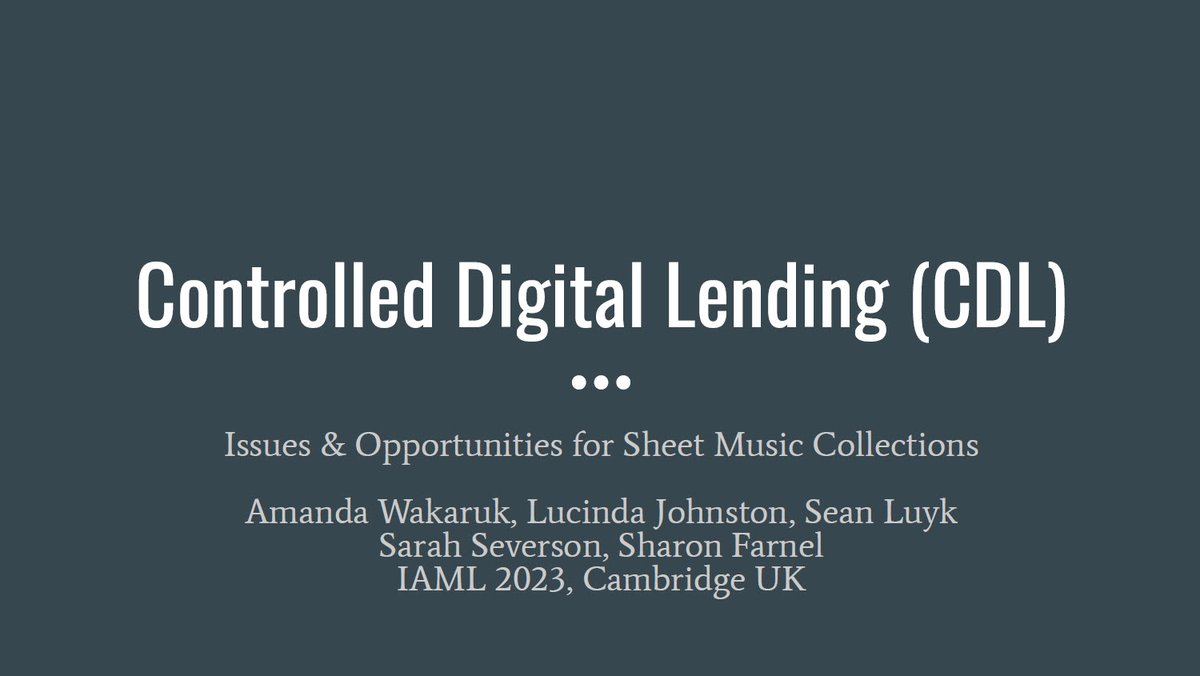 IAML/AIBM tweet media