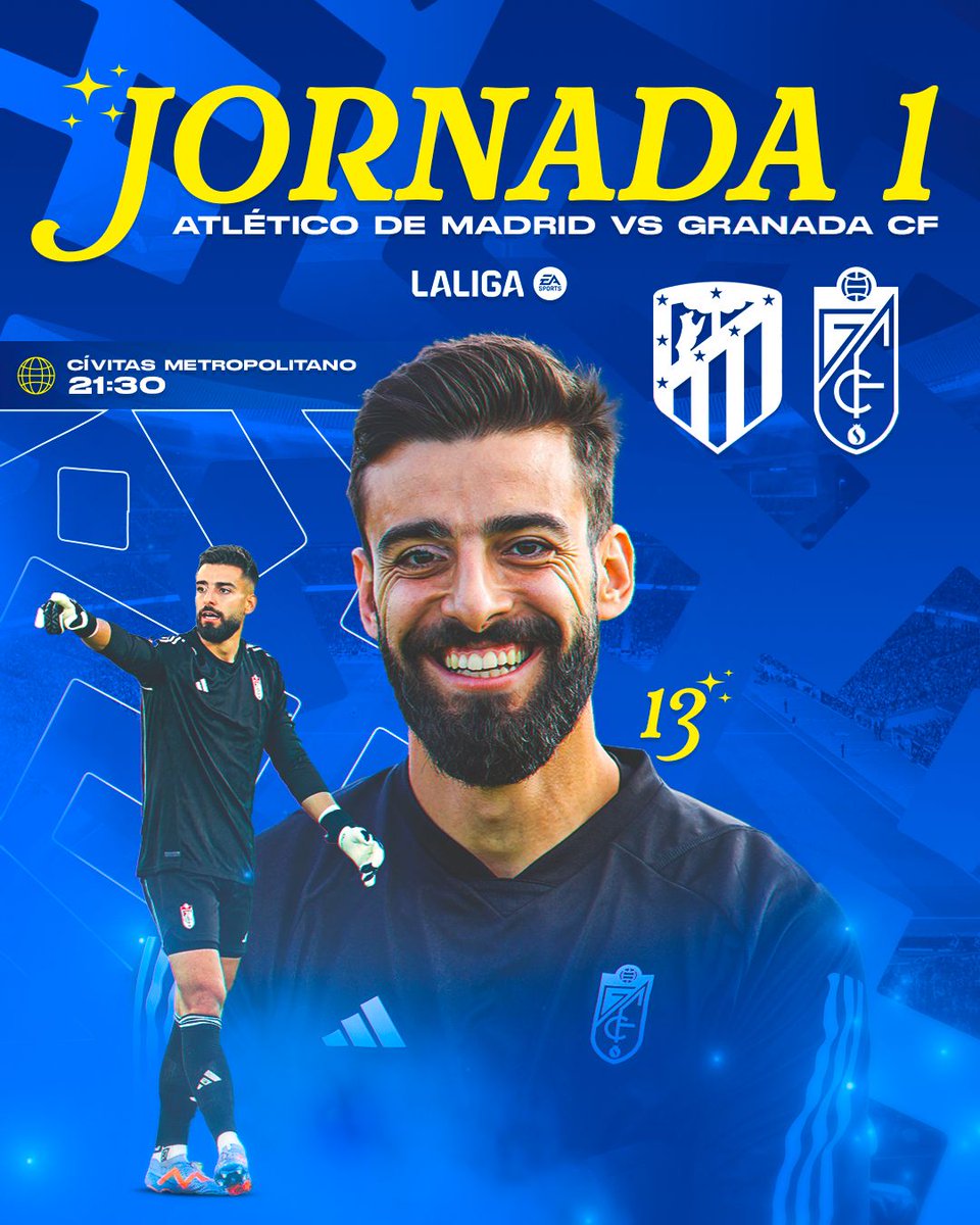 imandref_1's tweet photo. ¡Estamos de vuelta, granadinistas! 

🇪🇸 21:30 
🇵🇹 20:30 

Con toda la ilusión a por el primer partido de @laliga. ❤️🏆 https://t.co/EOwgHIDNbi