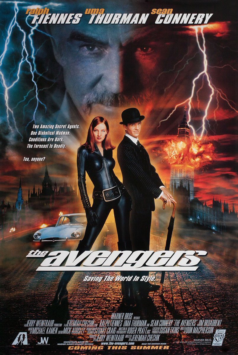 25 Years ago today, The Avengers was released. Not really much to celebrate though. 25 years of campaigns, petitions, emails, calls… Warner Bros killed the film before it was even distributed to cinemas &amp; have disowned it ever since. “Happy” Anniversary! 🥳 #ReleaseTheChechikCut