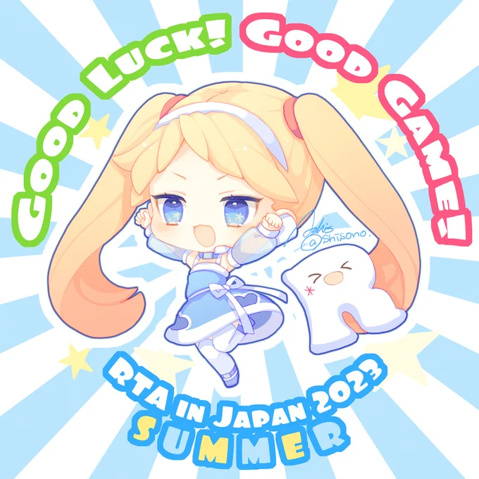 カワイイ! #RTAinJapan #RTAちゃん可愛い