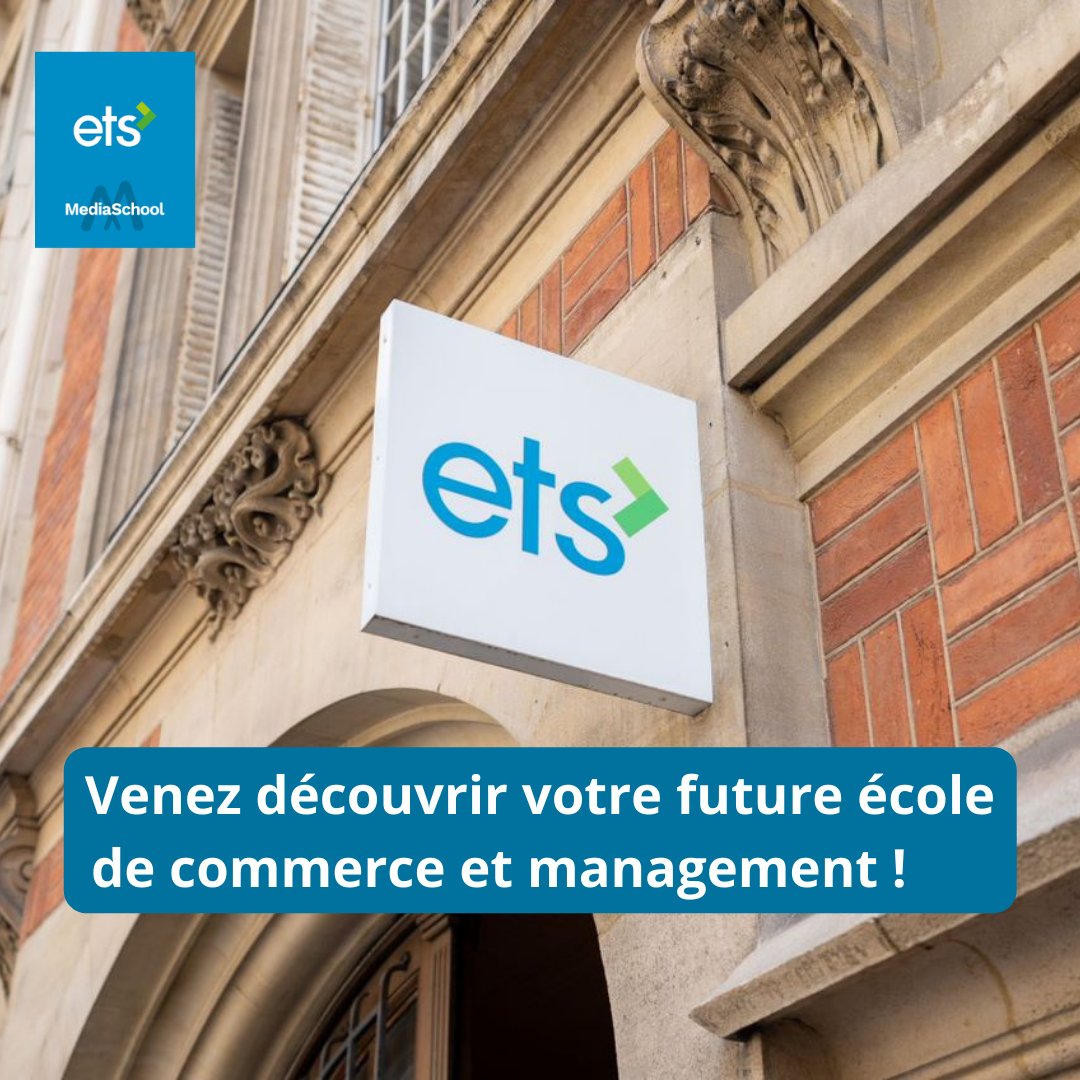 🎓 À la recherche d'une école pour septembre 2023 ? Pas de réponse de Parcoursup ? Ne vous inquiétez pas, l'École ETS est là pour vous !

📞 Pour obtenir davantage d'informations, n'hésitez pas à contacter notre école au 01 44 29 23 60.

#EcoleETS #Rentrée2023