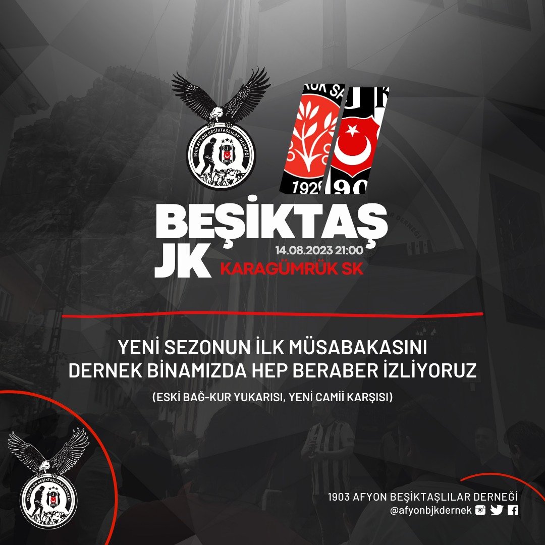 1903 Afyon Beşiktaşlılar Derneği (@afyonbjkdernek) on Twitter photo 
