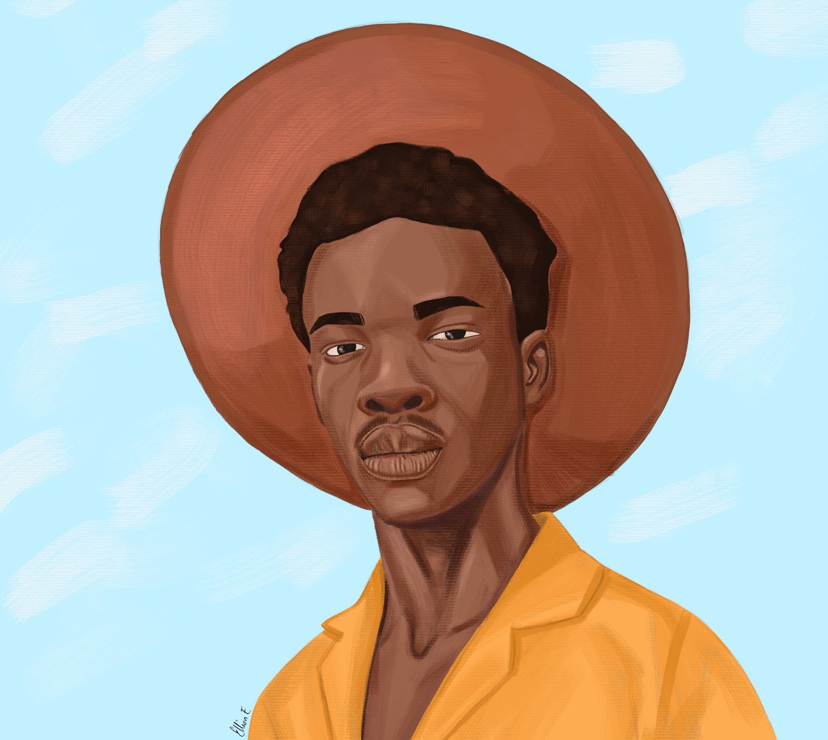 ee_ajoke's tweet photo. My painting from the NDA painting class with @OlaAgunbiade @NigDigArtists.
Super excited and grateful about this added knowledge☺️ https://t.co/PEAIg4L6ow