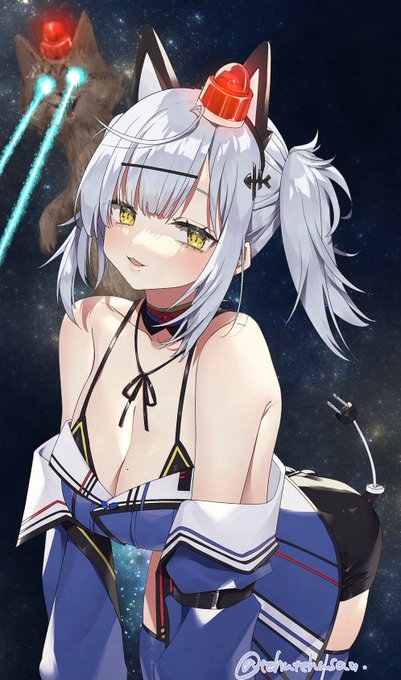 俺たちのパト猫ちゃんが美少女になっちまった… #ぱとあーと 