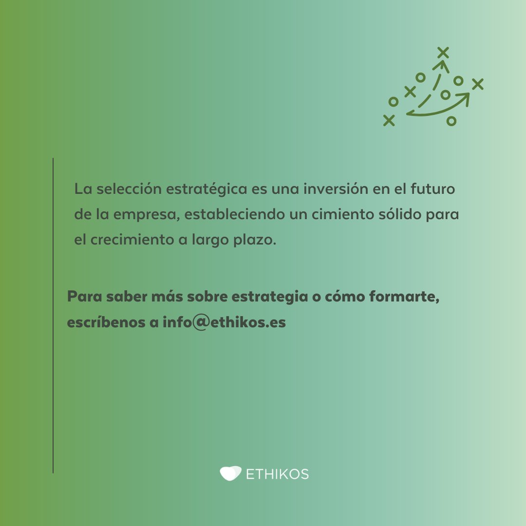 ➖ rotación, ➕ estabilidad. Una estrategia de selección bien hecha ahorra recursos y también crea un ambiente donde los empleados se convierten en embajadores de la marca. 
Recuerda ¡una estrategia de selección sólida es el camino hacia el talento que perdura y prospera!