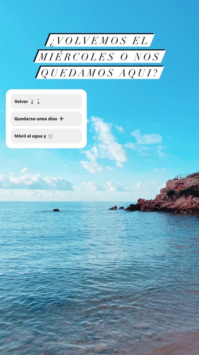 Hoy por aquí. Si nos necesitáis os atenderemos encantados a partir del miércoles. Os prometemos volver con las pilas cargadas.

🧘‍♀️☀️⛱️🌊🙃