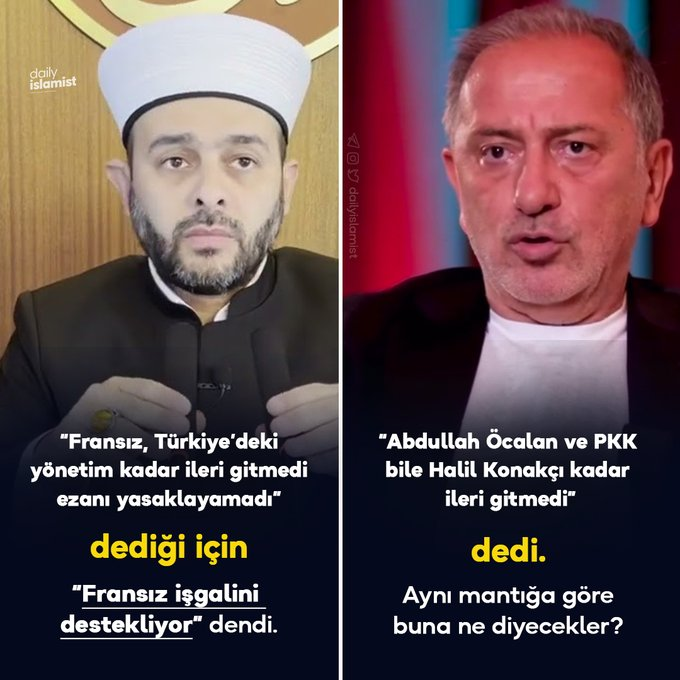 zekibahce's tweet photo. Bu mantığa göre Fatih Altaylı, PKK'yı mı destekliyor ?

Diyanet İşleri Başkanlığı, Halil Konakçı hakkında inceleme başlattı.

______
#TürkiyeYüzyılı Bahar Feyzan Demet Akalın Tamer Karadağlı Antalya'da Rus İsmet Özel Zekeriya Yapıcıoğlu Resul Dindar https://t.co/ibqlOoaR4o