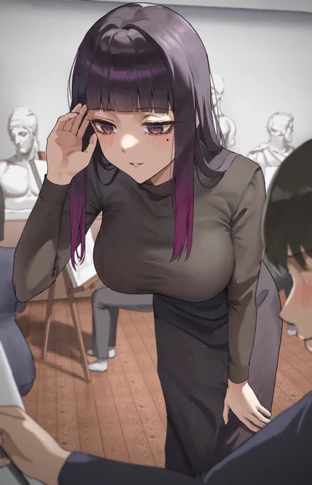 何かと自分を気にかけてくれる美術の先生