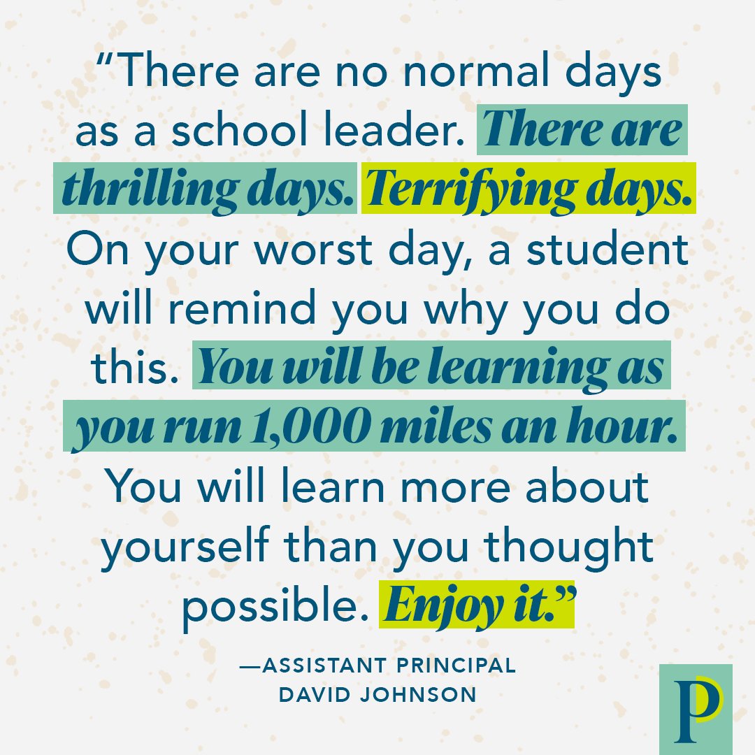 PrincipalProj's tweet photo. In the life of a school leader, every day matters. ❤️ 

(Via AP @JDavidJo1) https://t.co/uwP3Af1wZu