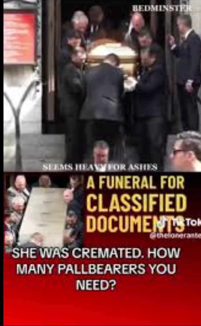 The Don buried the classified documents in Ivana's casket.
Ivana is not in there.
Good luck getting an order to exhume.