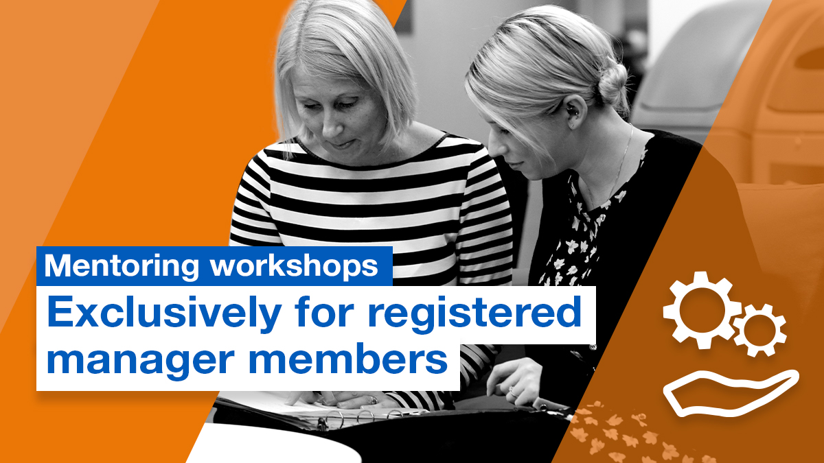 skillsforcare's tweet photo. 📣 Free mentoring workshop for #RegisteredManager members  

Being trained as a mentor gives you the opportunity to learn new skills and develop greater self-awareness.  

Our next workshop takes place in September.  

🔗 Learn more: https://t.co/bhD0H63nM4 https://t.co/kbVa5JjnTX