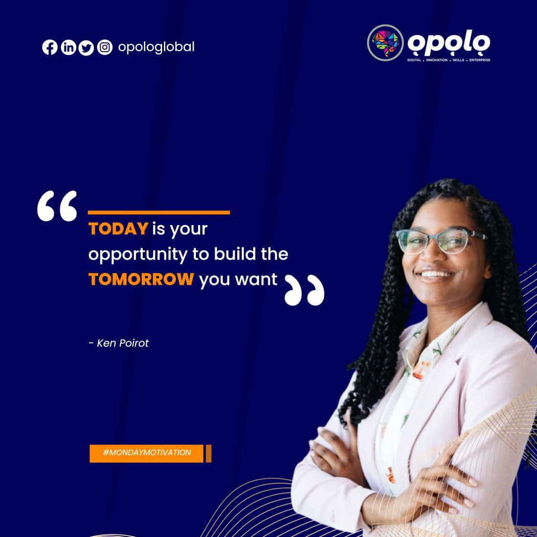OpoloGlobal's tweet photo. Each moment is a chance to lay the foundation of your #aspirations, brick by brick.
Step forward with purpose, determination, and unwavering hope.
#opologlobalinnovation #innovationhub #mondaymotivation #SeizeTheDay #CreateYourTomorrow" https://t.co/jF7nBF6oKC